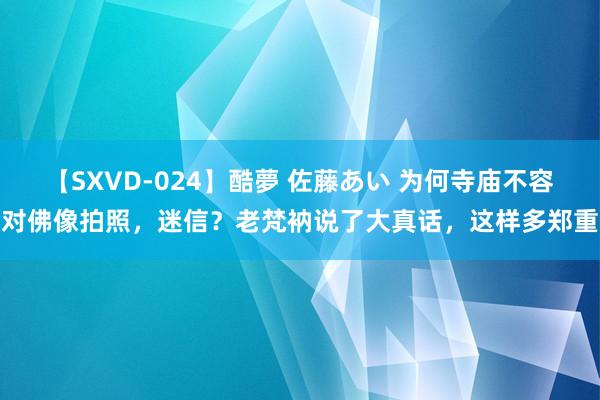 【SXVD-024】酷夢 佐藤あい 为何寺庙不容对佛像拍照，迷信？老梵衲说了大真话，这样多郑重